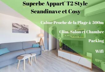 Apartment T2 Confort - Calme - Proche plage allows 18 year olds to book a room