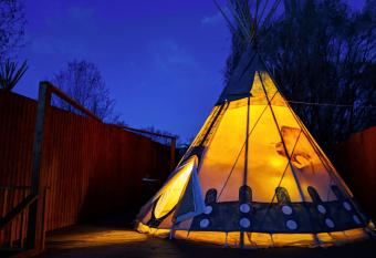 OK RV Park Glamping Tipi OK56 allows 18 year olds to book a room