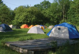 D Acres Farm - Campground has Balcony rooms