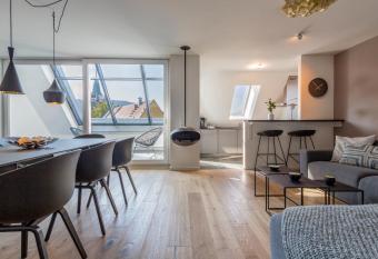 cosy grey apartments has Balcony rooms