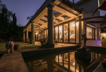 StayVista s Shiraz Villa - Where fitness meets fun with a gym and pool table allows 18 year olds to book a room