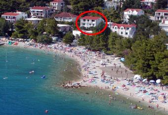 Apartments and rooms by the sea Baska Voda, Makarska - 2578 has Balcony rooms