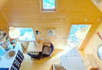 Self Check-in Sauna Cabin next to Hiking Trails allows 18 year olds to book a room