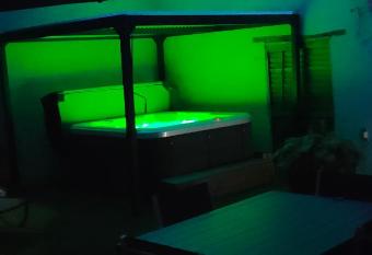 home ferman has rooms with a private hot tub