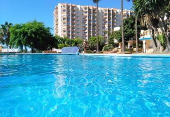 One bedroom apartement at Benalmadena 550 m away from the beach with sea view shared pool and balcony has Balcony rooms