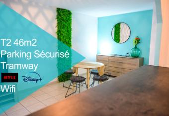 TOULOUSE premium appartement Parking Tramway Wifi Charmant allows 18 year olds to book a room