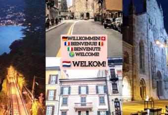 Family & Group Attic in Central Como with FREE luggage storage has Balcony rooms