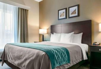 Comfort Inn and Suites Porter near Indiana Dunes has rooms with a private hot tub