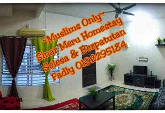 Homestay Sinar Meru Ipoh 2nd Stry End Lot has Balcony rooms