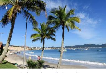 Bel  ssimo Apartamento na praia dos ingleses Florian  polis santa catarina has Smoking/Balcony rooms