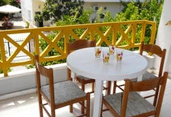 One bedroom appartement with sea view balcony and wifi at Chaniotis has Balcony rooms