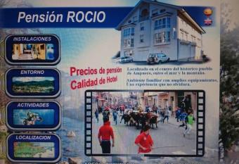 Pension Rocio has Balcony rooms