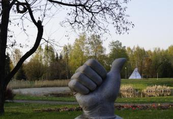 Anyksciu liuksas has Balcony rooms