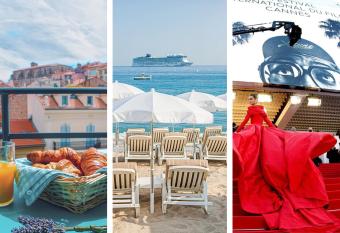 Grand Studio Cannes Centre has Balcony rooms