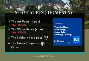 ThatNicePlace - Bukit Tinggi, Janda Baik, Bentong, Genting has Balcony rooms