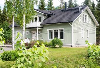 Modern wooden villa has Balcony rooms