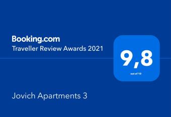 Jovich Apartments 3 has Balcony rooms