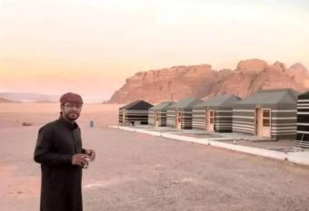 Enjoy desert camp has rooms with a private hot tub