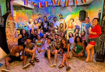 Chamos Hostel Cultural has Balcony rooms