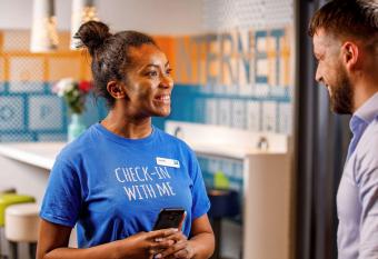 ibis budget Cardiff Centre allows 18 year olds to book a room