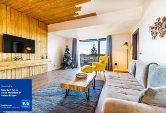 Cosy Loft flat in Silver Mountain of Poiana Brasov has Balcony rooms