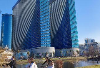 Twins tower orbi city has Balcony rooms