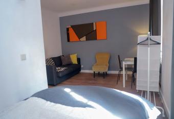 The red house has Balcony rooms