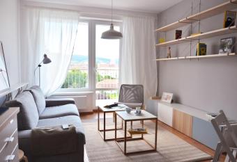 Brand new apartment. Parking spot included! has rooms with a private hot tub