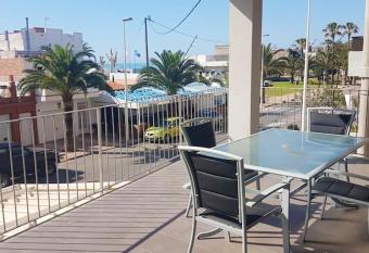 3 bedrooms appartement at El Grau de Moncofa 30 m away from the beach with sea view furnished terrace and wifi has Balcony rooms