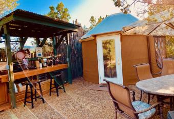 The Yoga Yurta at Sunny Mellow Eco Villa has Balcony rooms