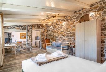 Perachori Boutique Studios in square has Balcony rooms