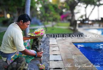 The Ning Beach Front Villa has Balcony rooms