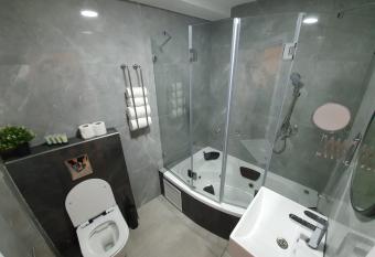 The boutique has rooms with a private hot tub