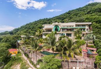 Boca de Tomatl  n Ocean Frontage Boutique Hotel has rooms with a private hot tub