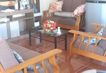 2 bedrooms appartement at Mahebourg 200 m away from the beach with sea view enclosed garden and wifi has Balcony rooms