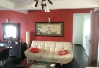 2 bedrooms appartement with city view furnished terrace and wifi at Bel Air 6 km away from the beach has Balcony rooms