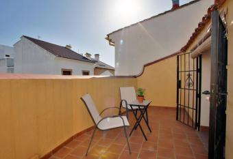 3 bedrooms house with city view furnished terrace and wifi at Ronda has Balcony rooms