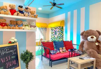 Manhattan Teddy Bear Suite by Nest Home at Austin Heights allows 18 year olds to book a room