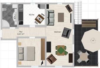Ferienwohnung Sonnenaufgang has Balcony rooms
