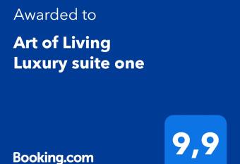 Art of Living Luxury suite one has rooms with a private hot tub