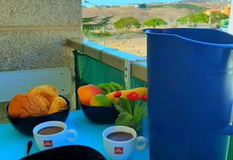 5 minutes close by Playa del Ingl  s-2BR aptm with Atlantic view & private terrace for 2 persons has Balcony rooms