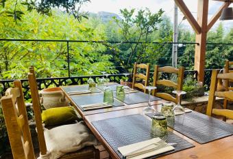 Logis Hotel Restaurant Le Grand Puech has Balcony rooms