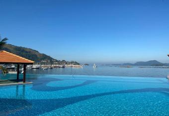 Angra dos Reis Apartamento com Vista para o Mar 6 Condom  nio Porto Bali Complexo Mercure has Balcony rooms