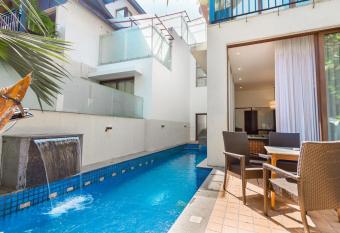 Pool villa Goa has Balcony rooms