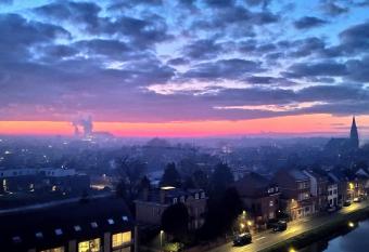 Master bedroom in design penthouse allows 18 year olds to book a room