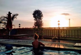 villa pucak lestari pandawa Bali has Balcony rooms