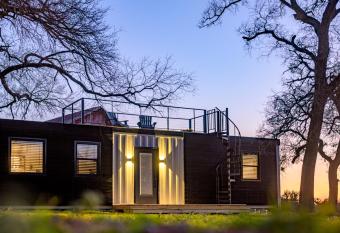 Hot Tub! The Blue Ridge Luxury Container Home allows 18 year olds to book a room