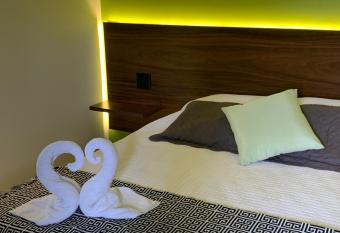 Parque Hotel Holambra has rooms with a private hot tub