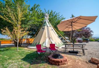 OK RV Park Family Tipi OK1 allows 18 year olds to book a room