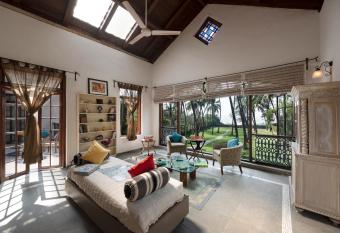 SaffronStays Thalassea, Alibaug - picturesque sea-facing villa with colonial decor has Balcony rooms